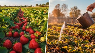 Осенняя забота о клубнике: один ингредиент для рекордного урожая
