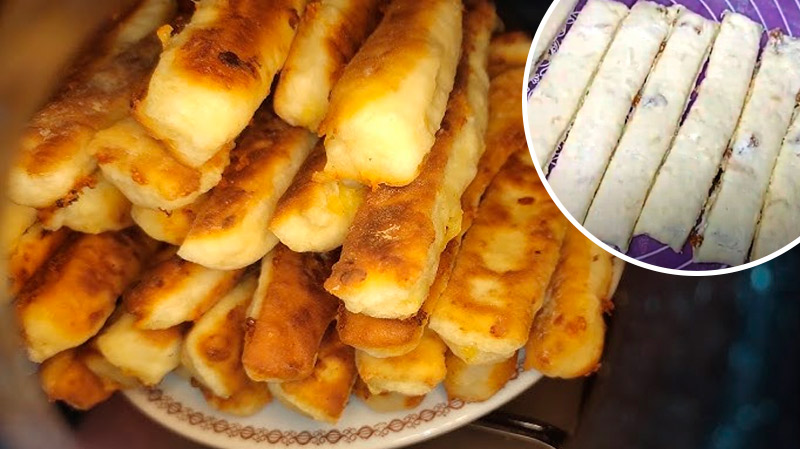 Творожные палочки с яблоком и изюмом – вкуснее, чем сырники