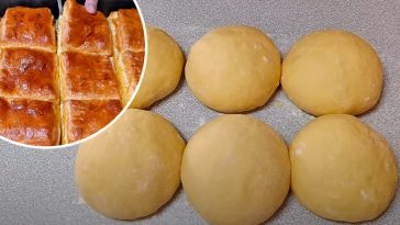Слоёная погача: мягкая, воздушная и очень аппетитная!