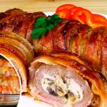 Куриные рулетики с беконом и моцареллой: просто, быстро и вкусно 17 Куриные рулетики с беконом и моцареллой: просто, быстро и вкусно