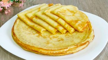 Блины на кефире заварным способом – лучший рецепт нежных блинов