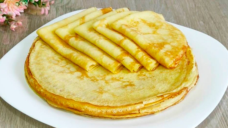 Блины на кефире заварным способом – лучший рецепт нежных блинов