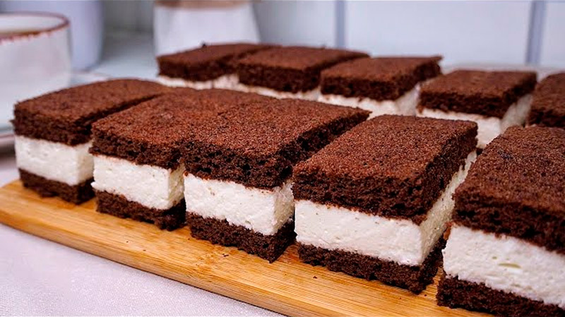 Домашние пирожные «Молочные ломтики» — нежнее и вкуснее магазинных!