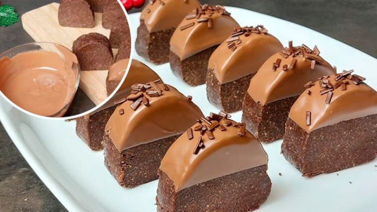 Нежный шоколадный десерт без выпечки за 10 минут