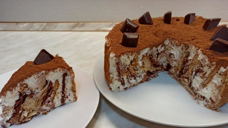 Торт «Выручалочка» без выпечки — десерт за 20 минут