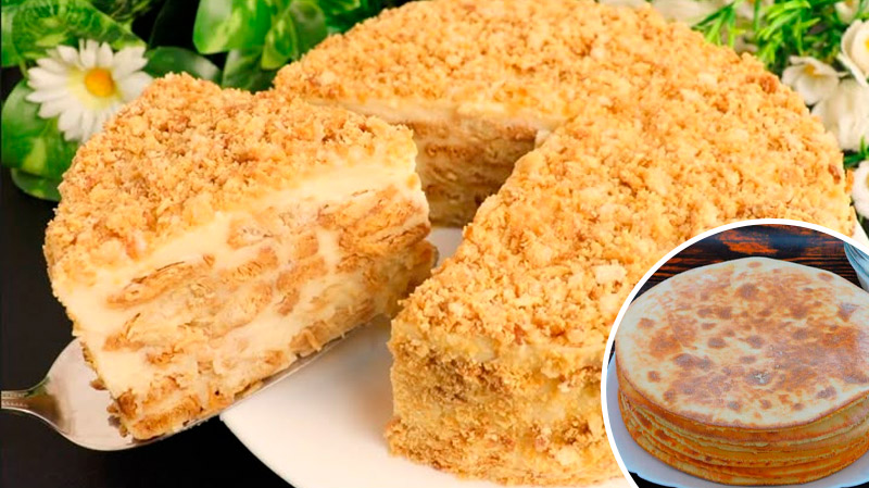 Торт за 20 минут — без духовки и без миксера!