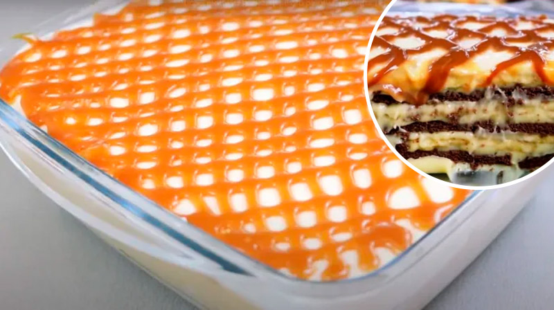 Карамельно-банановый десерт без выпечки — крема больше, чем основы!