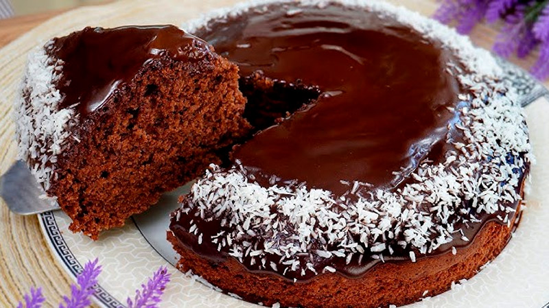 Шоколадный пирог, который тает во рту!