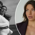 «Она прекрасна!» — Бех-Романчук на 22 неделе беременности позировала с обнаженным животиком и выразительным декольте 23 bvdbvjdjvgrnibhsbcj 1