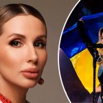 Лобода снова оказалась в эпицентре скандала: сеть возмутил ее жест с украинским флагом (видео)