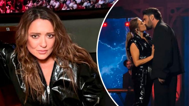 «У него же жена и ребенок есть»: горячий поцелуй Могилевской с Козловским прямо на сцене шокировал зал 5 «У него же жена и ребенок есть»: горячий поцелуй Могилевской с Козловским прямо на сцене шокировал зал