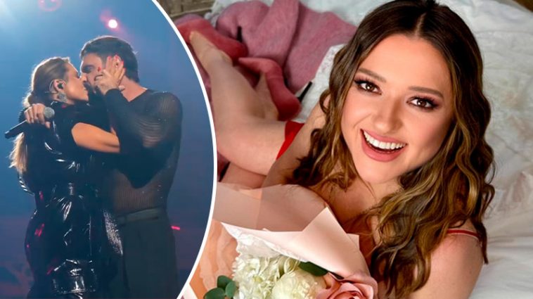 «Он всегда был мачо»: Могилевская о громком поцелуе с Козловским и ответе своего бойфренда