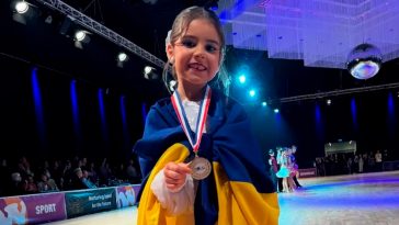 Будущая легенда украинского спорта: 7-летняя Златослава Верес стала чемпионкой мира по бальным танцам