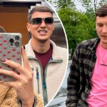 «Рождён быть защитником»: жених Леси Никитюк показал редкое фото из детства