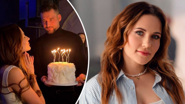 С тортом в руках и любовью рядом: Наталья Денисенко впервые так откровенно показала новые отношения