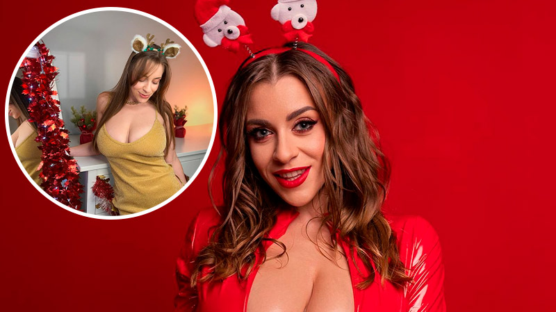 Праздничный флирт в кадре: Джозефина Джексон взорвала сеть игривым новогодним образом