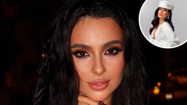 Тринчер в total white с мехом эффектно распахнула жакет и покорила сеть соблазнительными кадрами