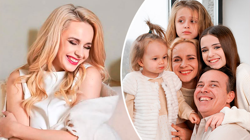 Нежное воссоединение в канун праздников: Лилия Ребрик тронула кадрами с мужем и тремя дочками
