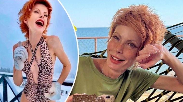 В купальнике среди снегов: Елена-Христина Лебедь устроила зимний фотоперформанс во Львове 2 В купальнике среди снегов: Елена-Христина Лебедь устроила зимний фотоперформанс во Львове