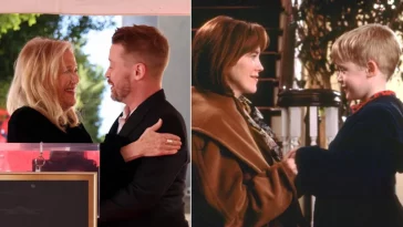 Macaulay Culkin and Catherine OHara