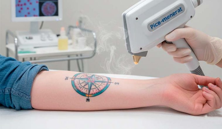 Как свести тату безопасно и без следов на коже