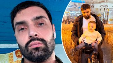 Виталий Козловский показал, как с женой открывает мир своему маленькому сыну