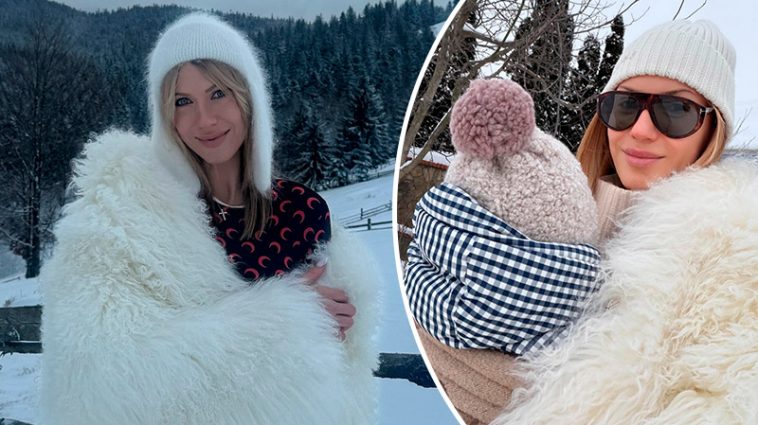 Леся Никитюк показала теплые семейные мгновения с маленьким сыном на фоне зимних морозов
