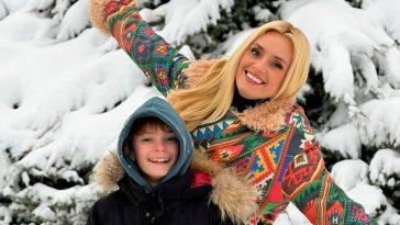 Снег, смех и тёплые воспоминания: Ирина Федишин вместе с семьёй устроила зимнюю сказку для сына
