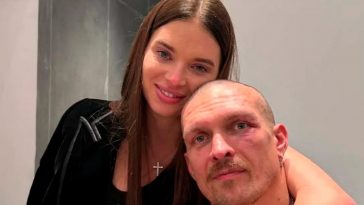 Снег, дети и слова единства: жена Усика показала теплые семейные мгновения чемпиона