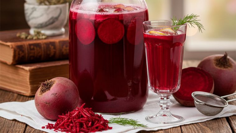 Свекольный квас для очищения сосудов и снижения давления: польза, рецепт приготовления и противопоказания