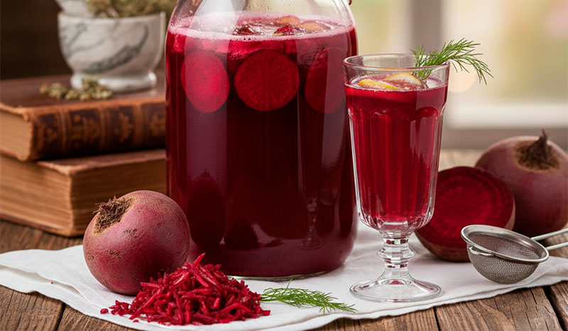 Свекольный квас для очищения сосудов и снижения давления: польза, рецепт приготовления и противопоказания