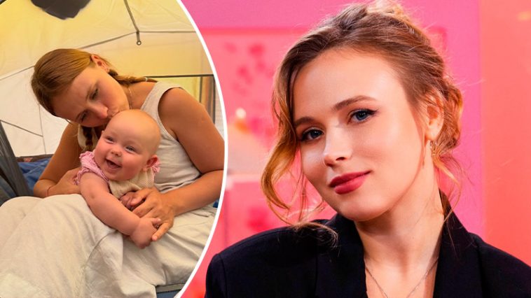 Первый год счастья: Анна Кошмал показала нежные архивные фото дочери Софии со дня ее рождения