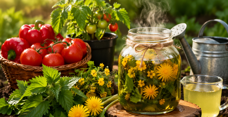 Натуральная подкормка без химии: как приготовить эффективное удобрение для томатов и перца