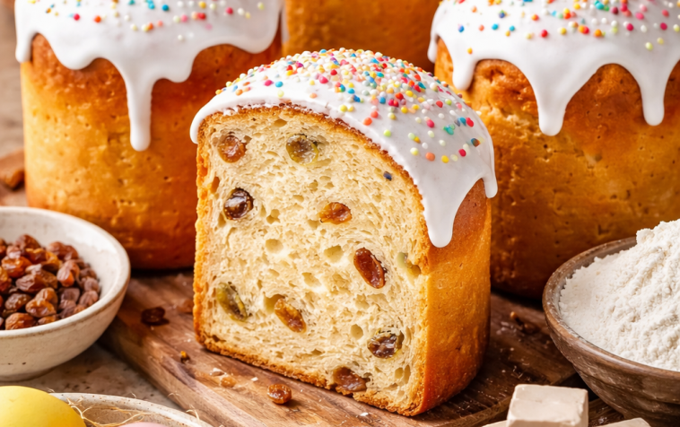 Неожиданный вкус детства: рыхлый кулич на смальце, покоряющий с первого кусочка 1 Неожиданный вкус детства: рыхлый кулич на смальце, покоряющий с первого кусочка