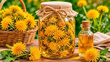Настойка из одуванчика: универсальное домашнее средство от боли и воспаления