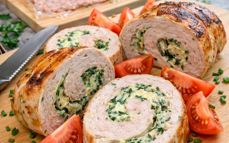 Куриный рулет: простой и вкусный рецепт — идеальная замена колбасе