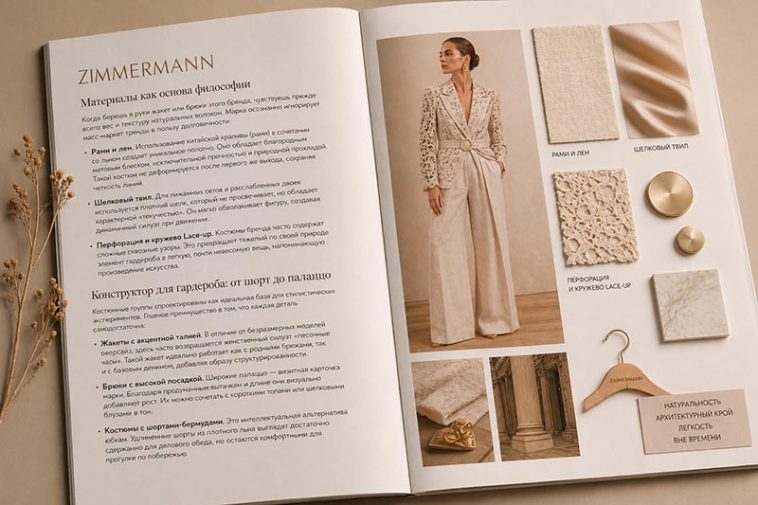 Материалы Zimmermann как основа философии