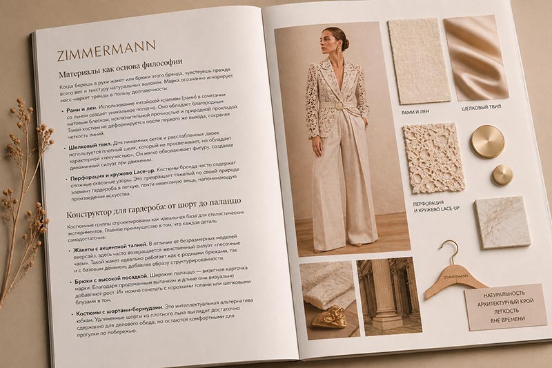 Материалы Zimmermann как основа философии