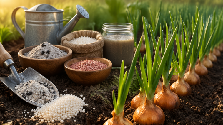 Весенняя подкормка, которая сделает лук рекордным: простые секреты большого урожая