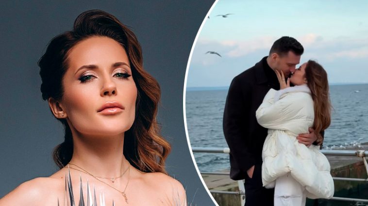 Любовь на волнах: Денисенко нежно прильнула к любимому на одесском пирсе