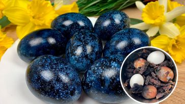 Эффектные пасхальные яйца без лишних затрат: оставьте их в этом настое всего на 30 минут