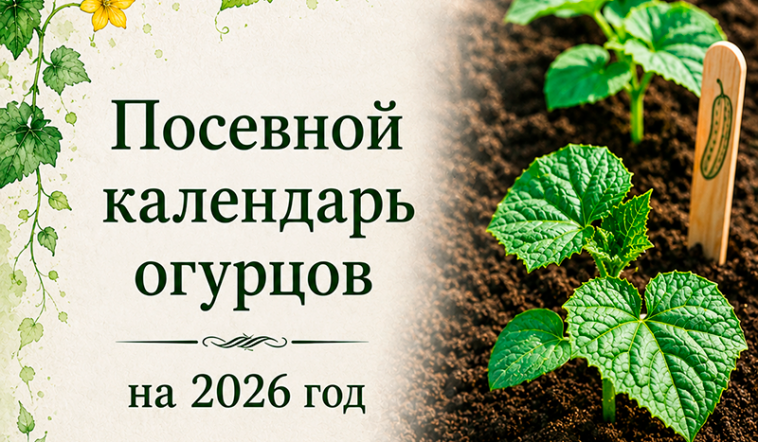 Когда сеять огурцы в открытый грунт в мае 2026 года, чтобы собирать урожай всё лето
