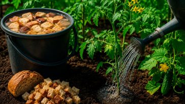 Хлебная подкормка для щедрого урожая: овощи будут расти как на дрожжах