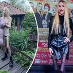 Красавица с синими ногами: 23-килограммовая блоггерша Алина Липницкая поразила своим видом в новом видео 12 bvdbvjdjvgrnibhsbhcsdcsjbcj 16