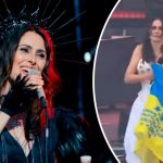 Солистка рок-группы Within Temptation подняла флаг Украины на сцене международного фестиваля в Германии