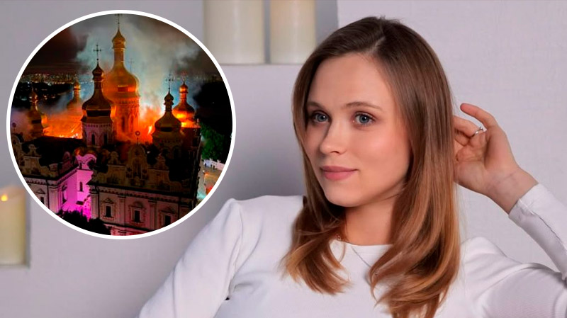 Российская атака оставила без школы: Анна Кошмал показала пожар учебного заведения своего сына