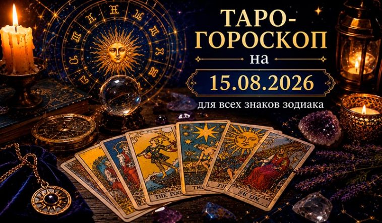 🔮 Таро-гороскоп на 15 августа 2026 года: день неожиданных поворотов, признаний и новых возможностей 1 bada2d00 8b9f 42be b1ba f1f96862c3b7