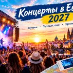 Концерты в Европе 2027: как выбрать лучшие музыкальные события и спланировать незабываемую поездку