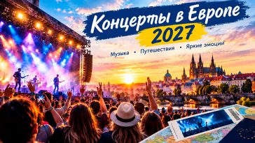 Концерты в Европе 2027: как выбрать лучшие музыкальные события и спланировать незабываемую поездку